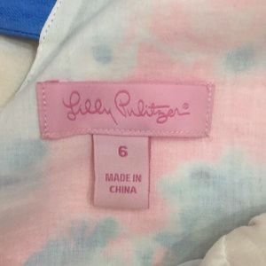 Lily Pulitzer floral bandou dress